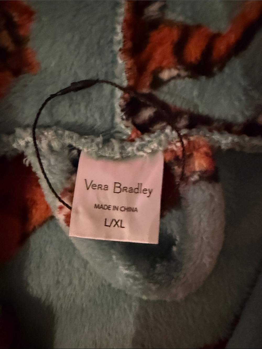 Tiger Vera Bradley Full Robe (bottom tucked for photo) - Picture 2 of 2
